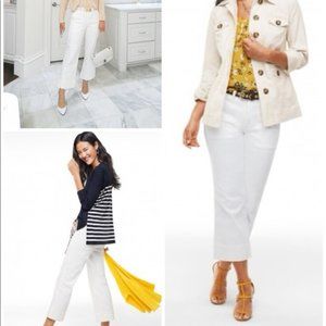 Cabi Lido Crop - White